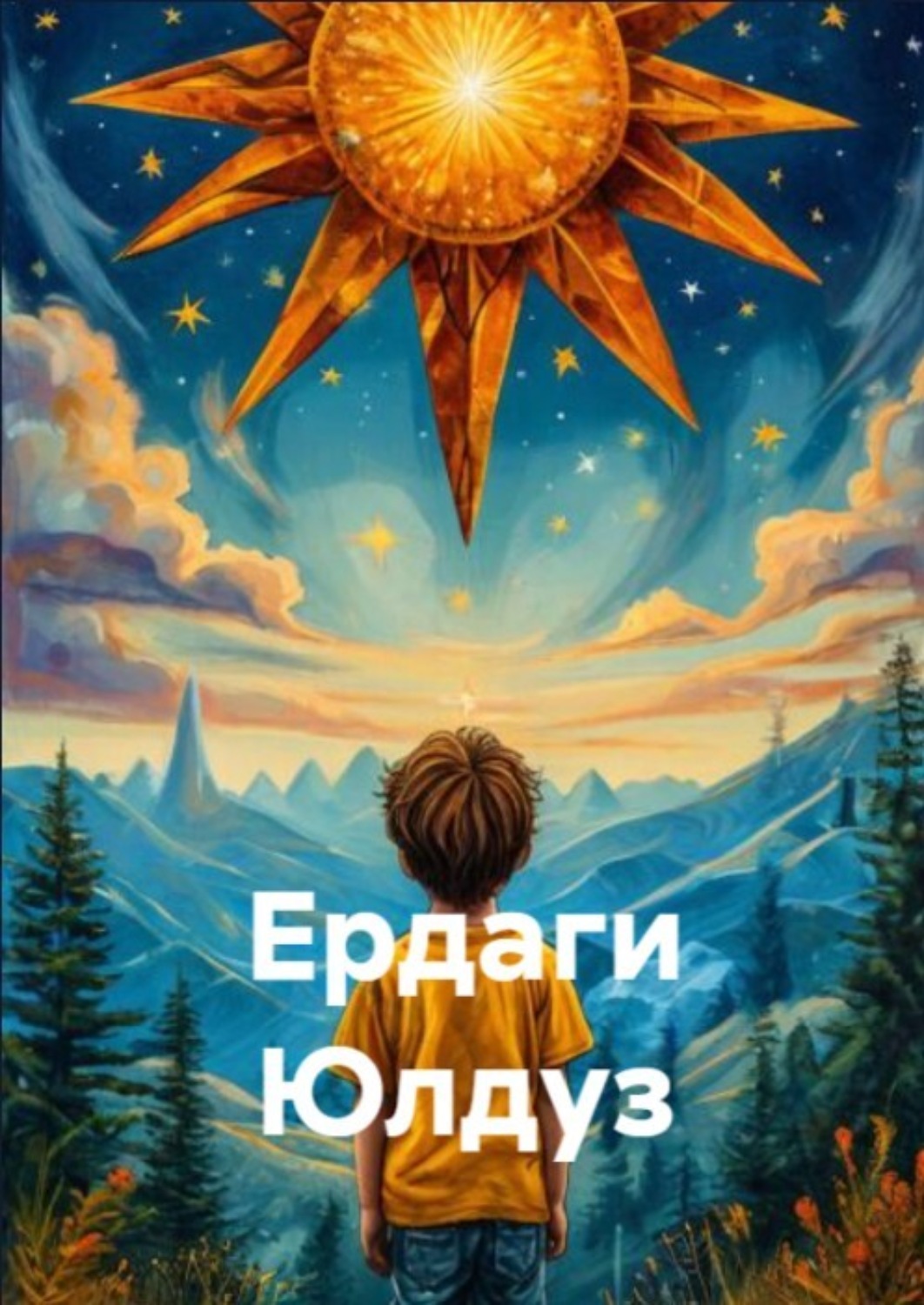 Обложка книги «Ердаги Юлдуз»