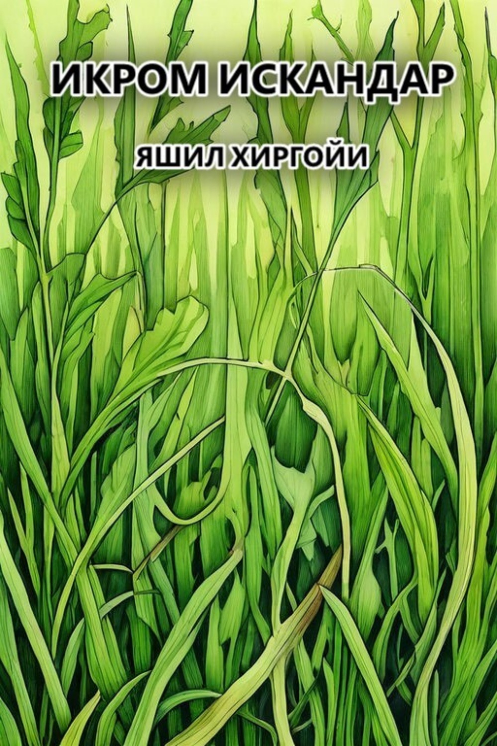 Обложка книги «Яшил хиргойи»