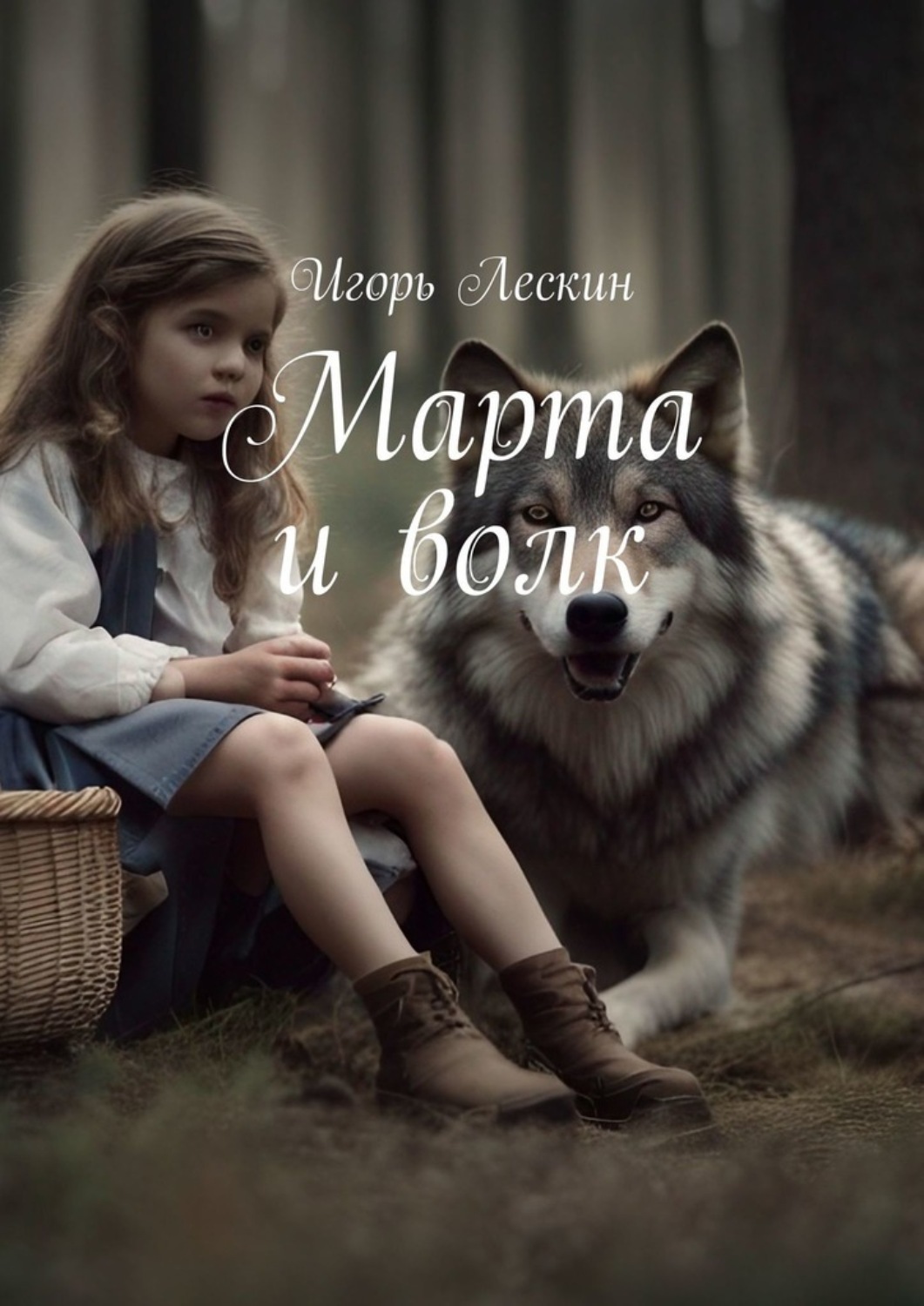 Обложка книги «Марта и волк»