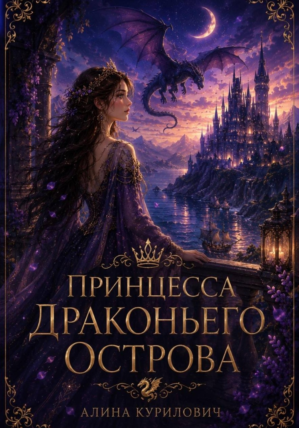 Обложка книги «Принцесса Драконьего острова»