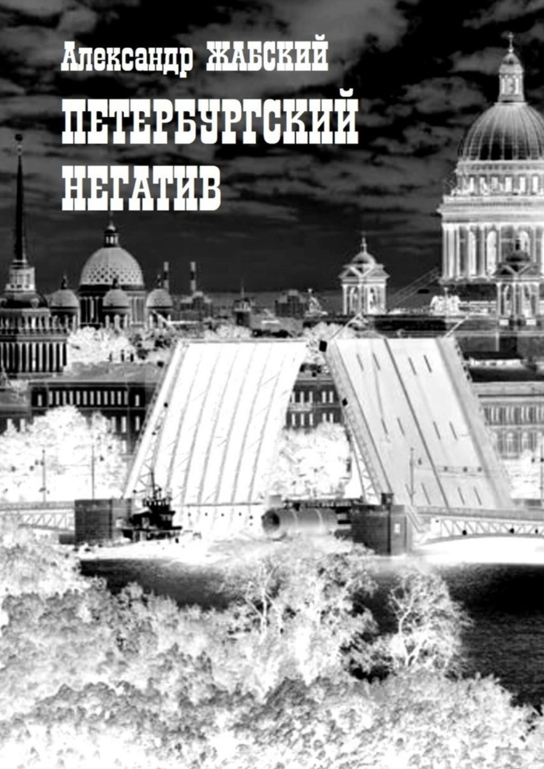 Обложка книги «Петербургский негатив. Стихи»