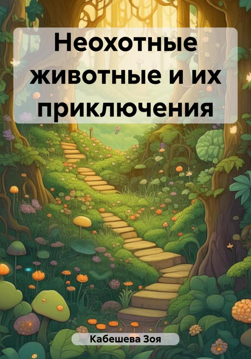 Обложка книги «Неохотные животные и их приключения»