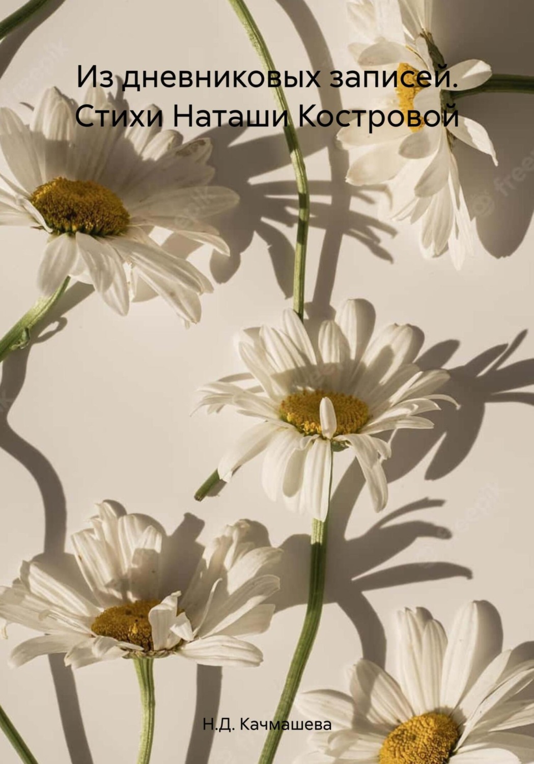Обложка книги «Из дневниковых записей. Стихи Наташи Костровой»