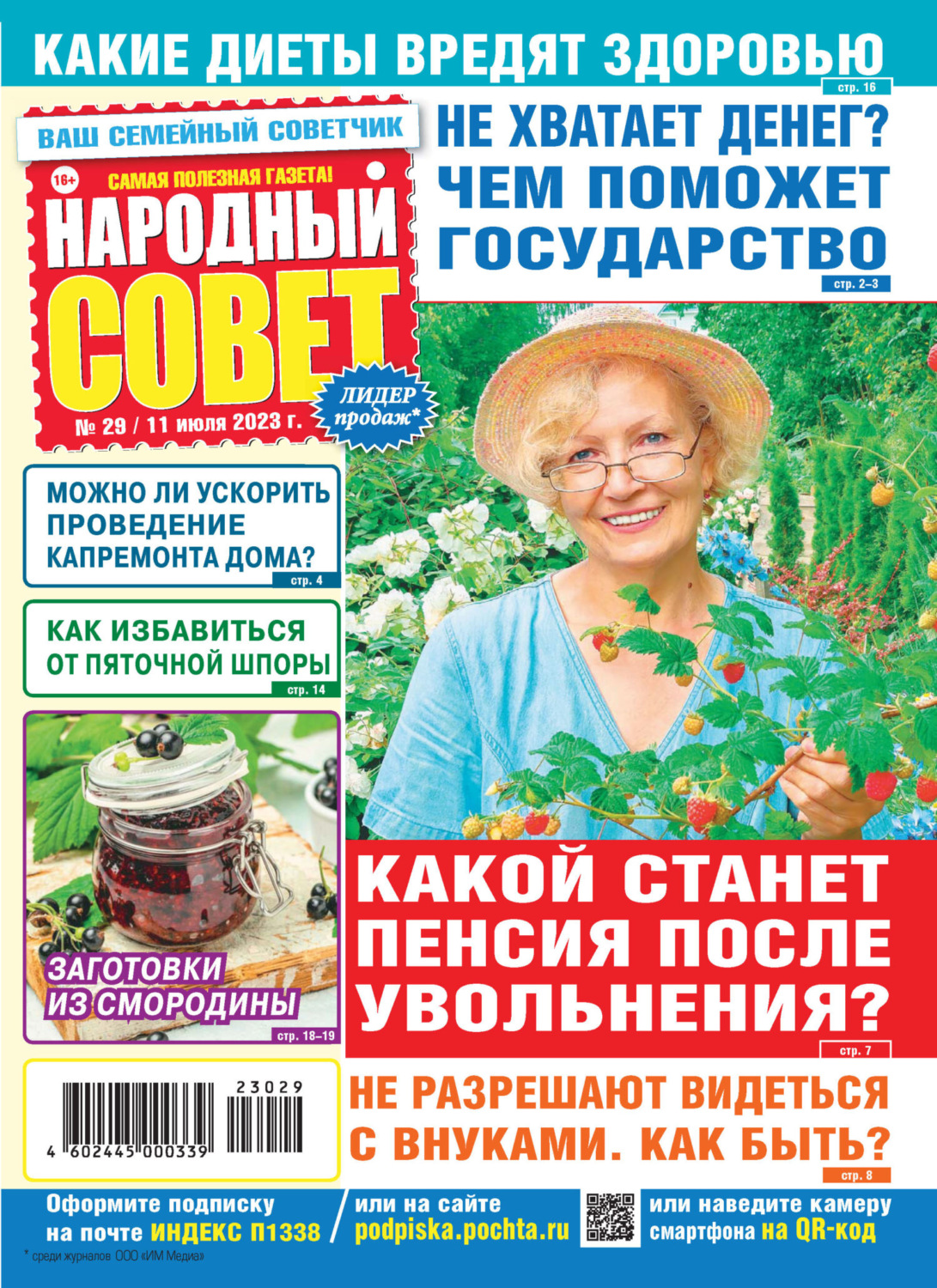 Обложка книги «Народный совет №29/2023»