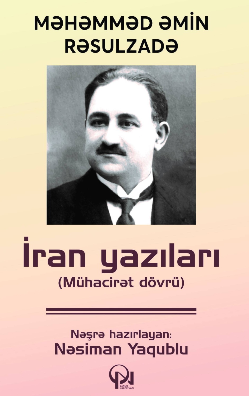 Обложка книги «İran yazıları»