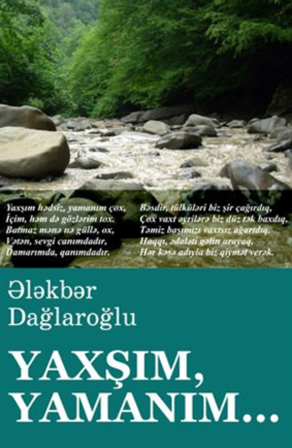 Обложка книги «YAXŞIM, YAMANIM»