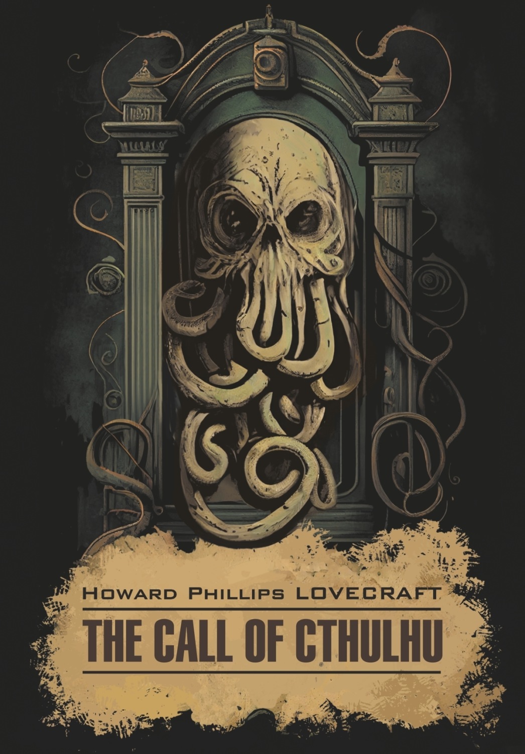 Обложка книги «The Call of Cthulhu / Зов Ктулху»