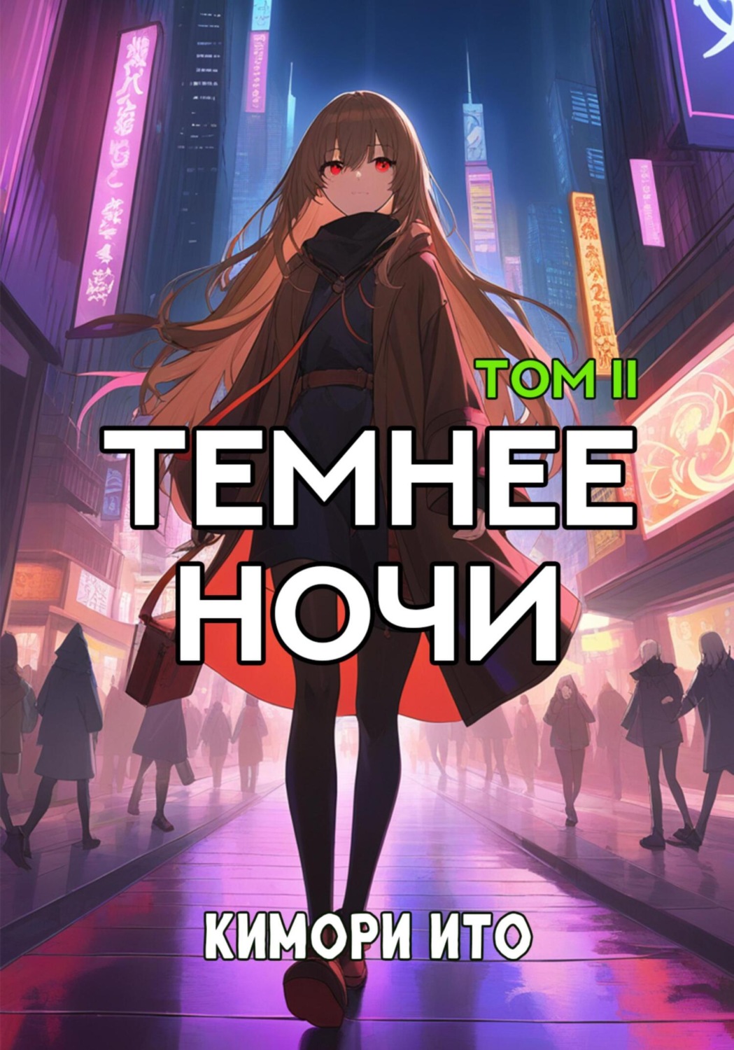 Обложка книги «Темнее ночи. Том 2»