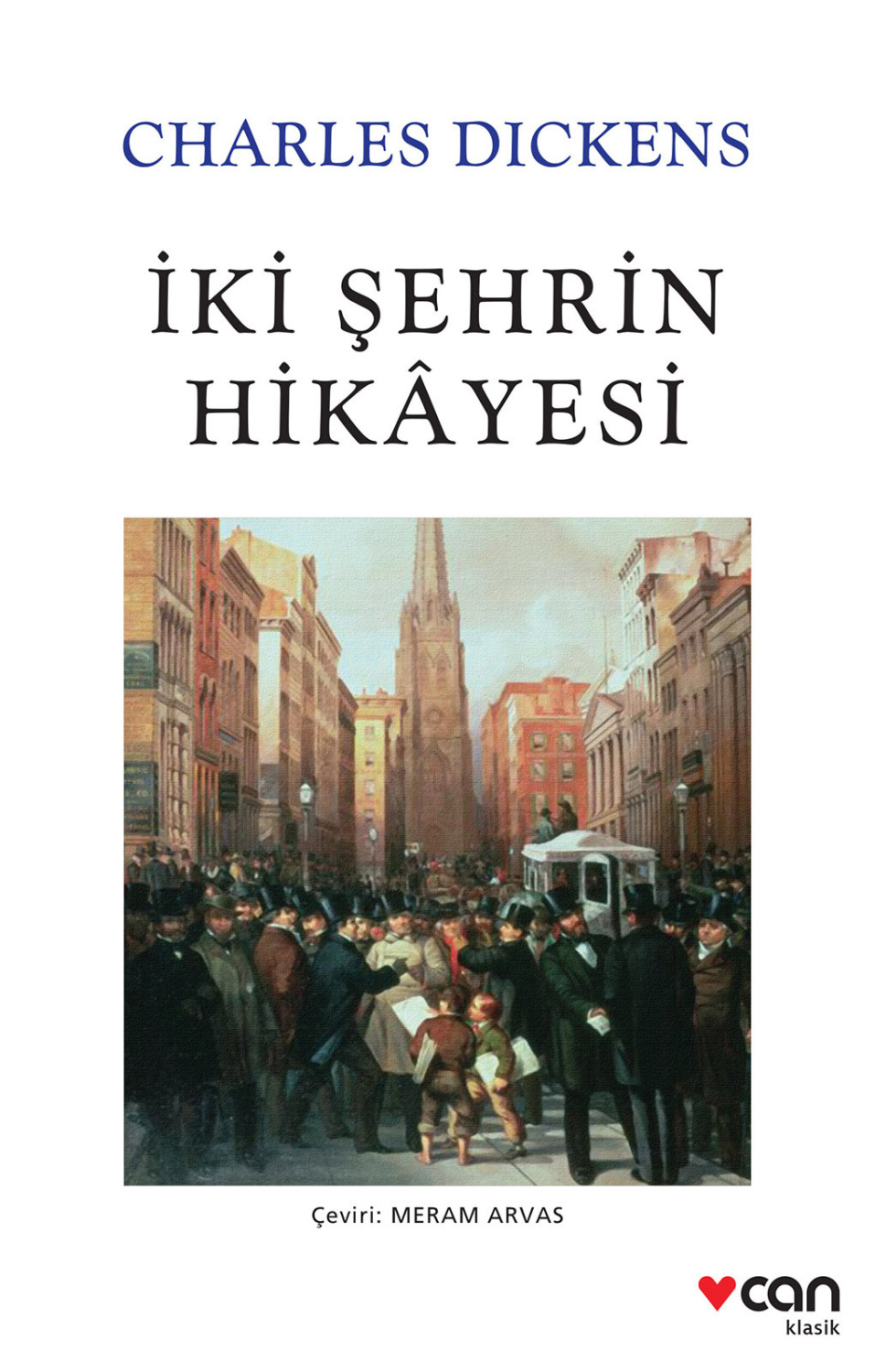 Обложка книги «İki Şehrin Hikayesi»