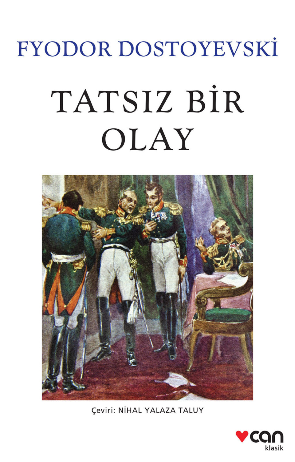 Обложка книги «Tatsız Bir Olay»