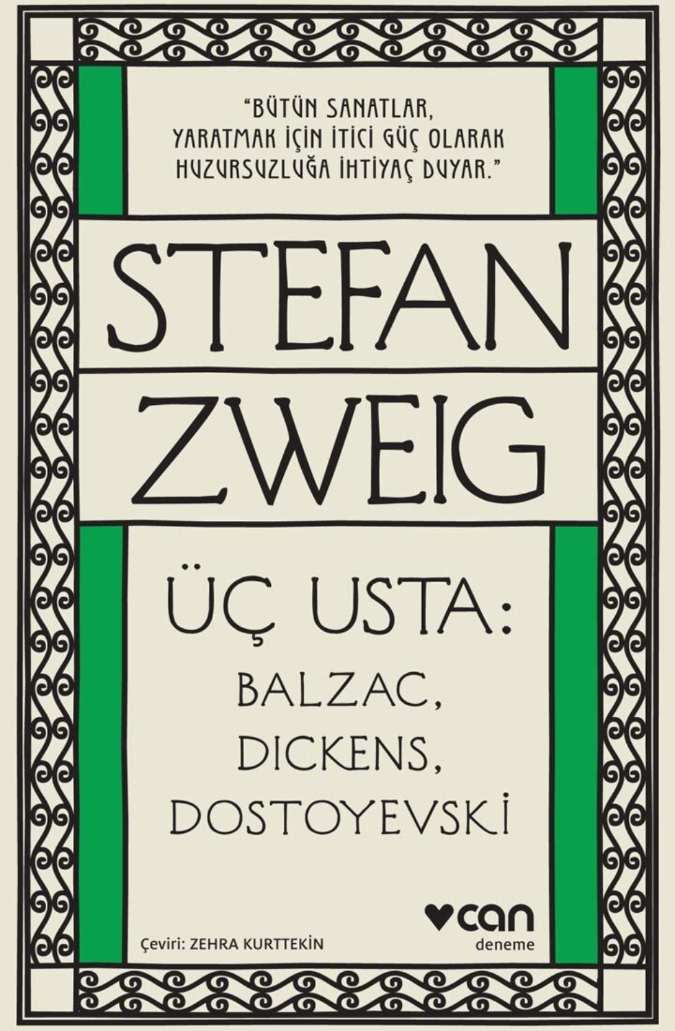 Обложка книги «Üç Usta: Balzac, Dickens, Dostoyevski»