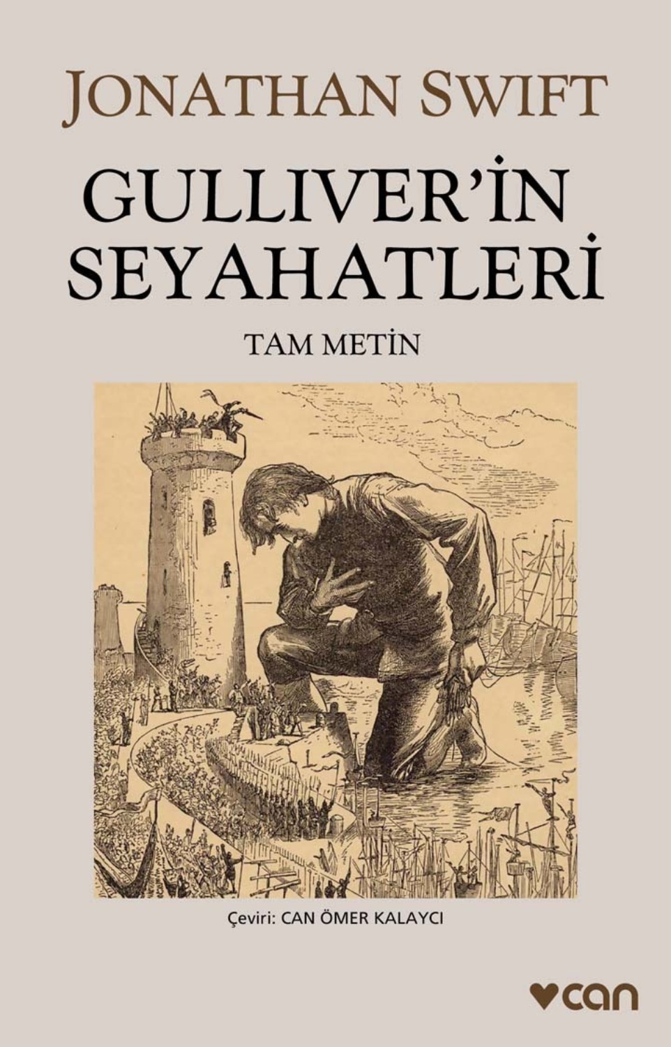 Обложка книги «Gulliver'in Seyahatleri»