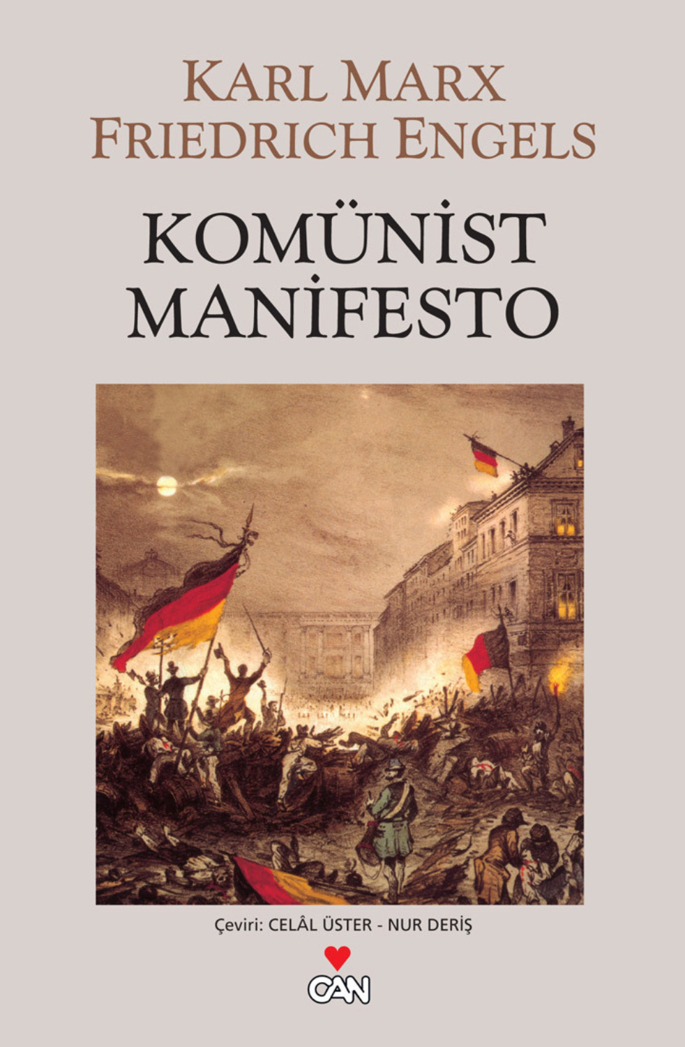 Обложка книги «Komünist Manifesto»