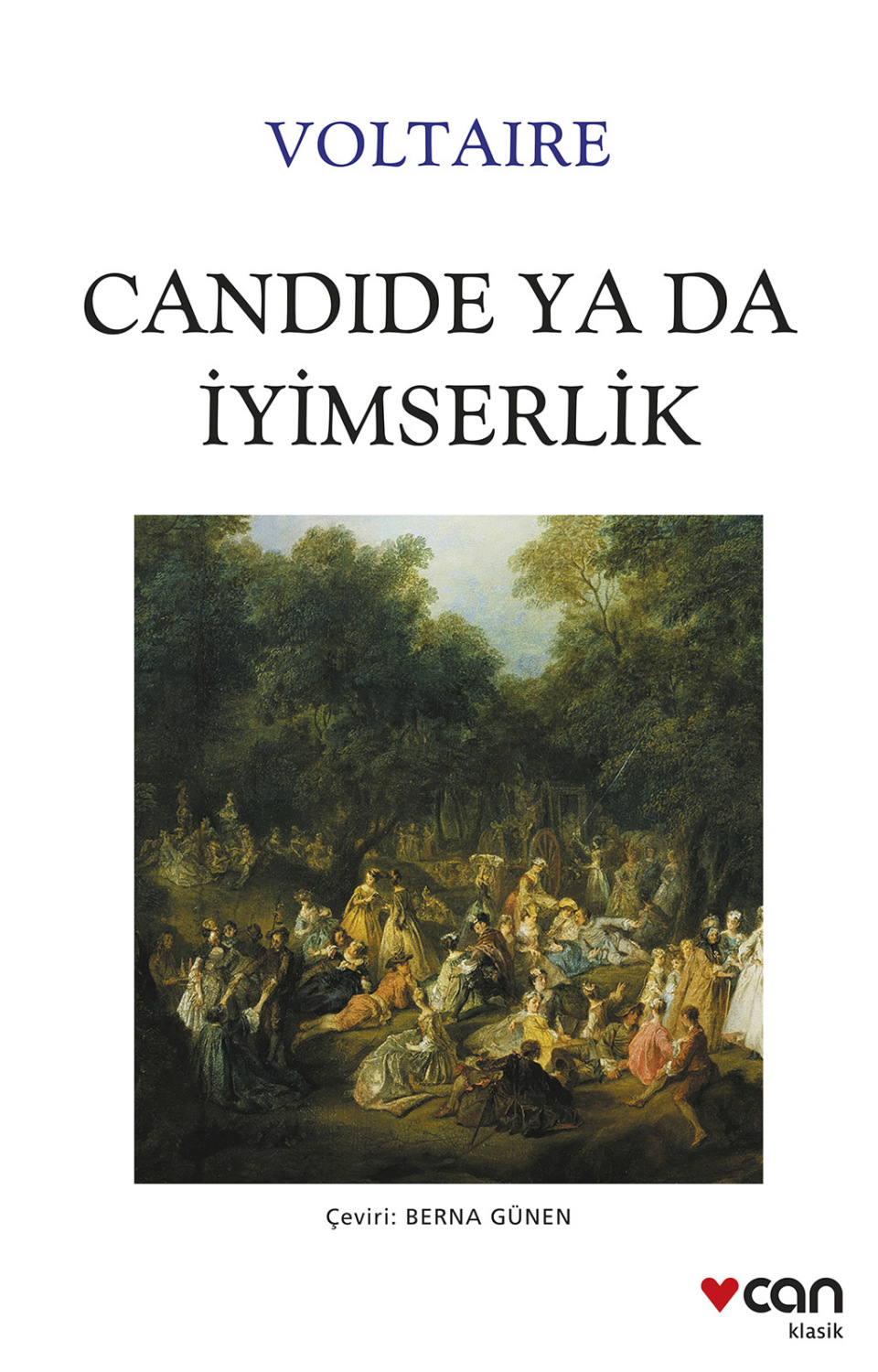 Обложка книги «Candide ya da İyimserlik»