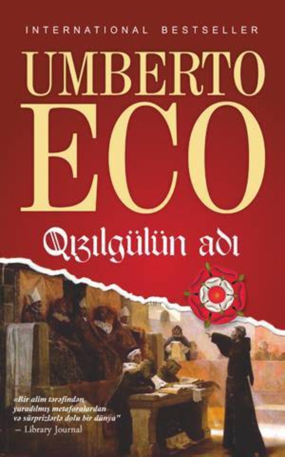Обложка книги «QIZILGÜLÜN ADI»