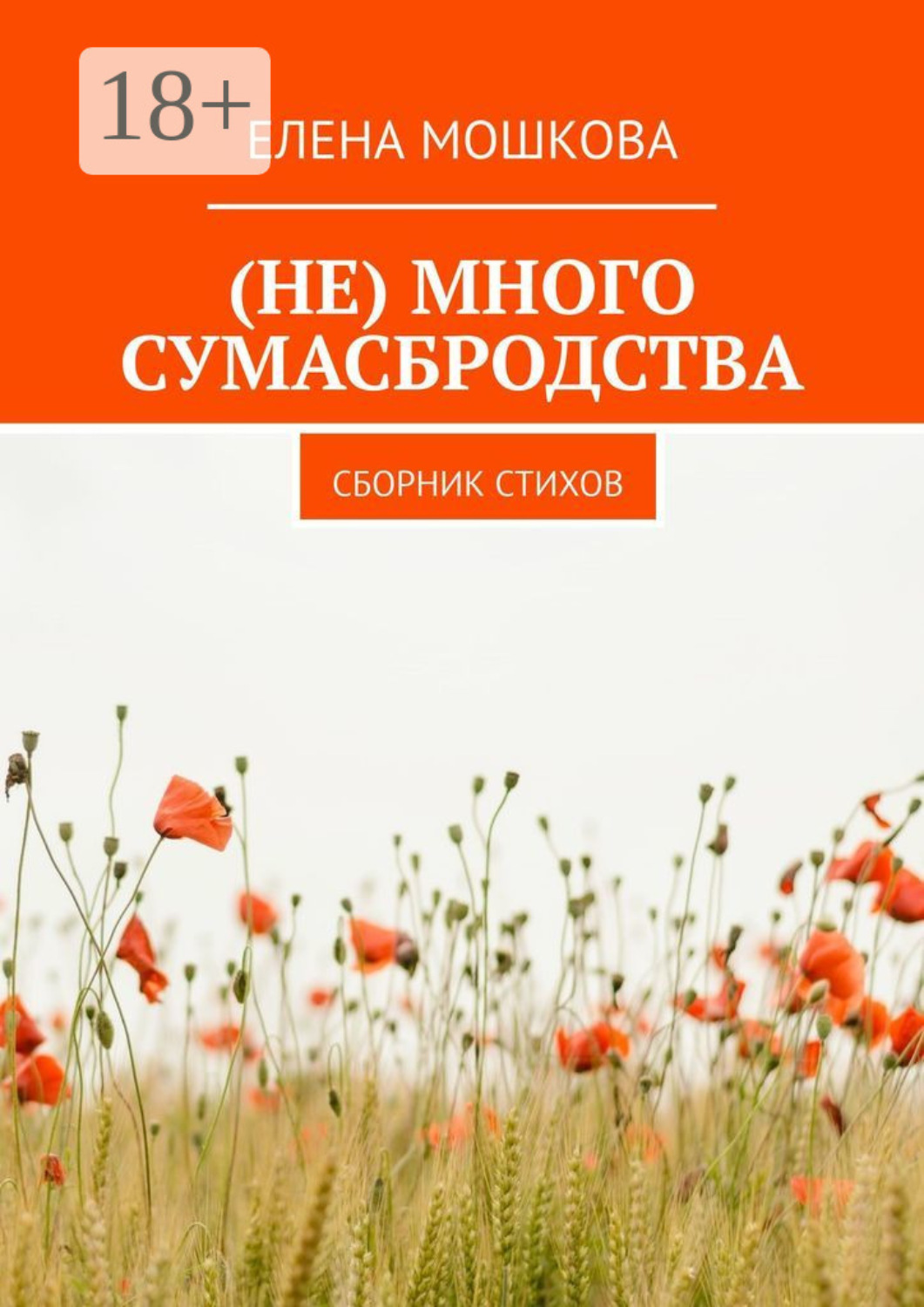 Обложка книги «(Не) много сумасбродства. Сборник стихов»