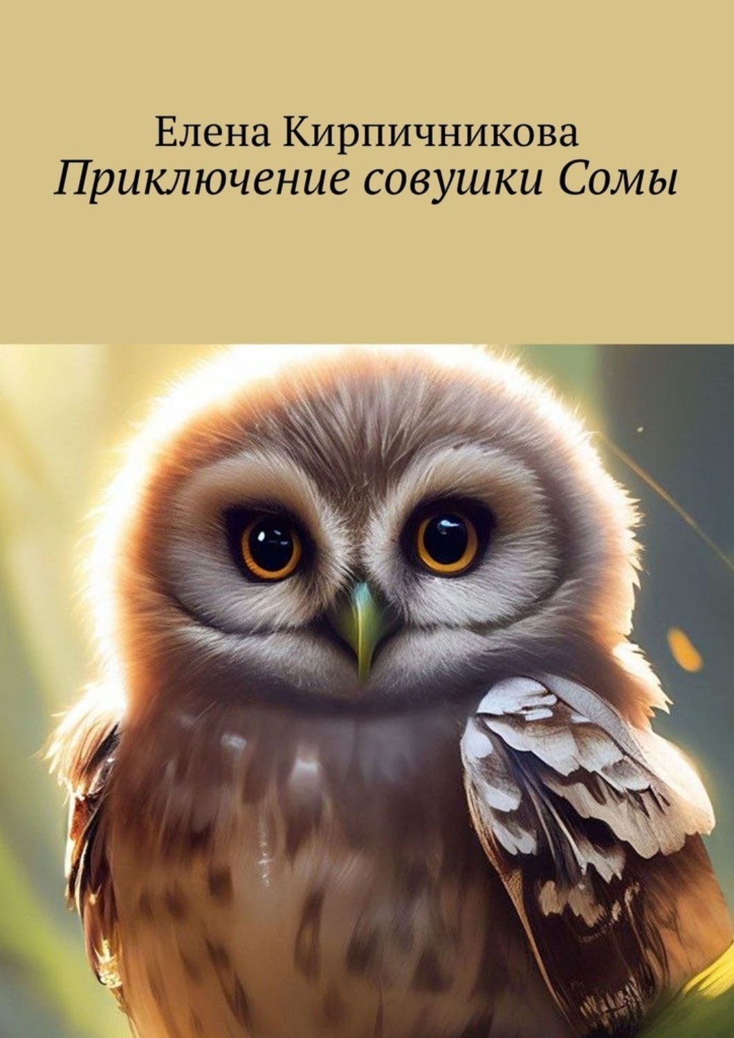 Обложка книги «Приключение совушки Сомы. Эта прекрасная сказка про маленькую совушку Сому, которая очень любит путешествовать»