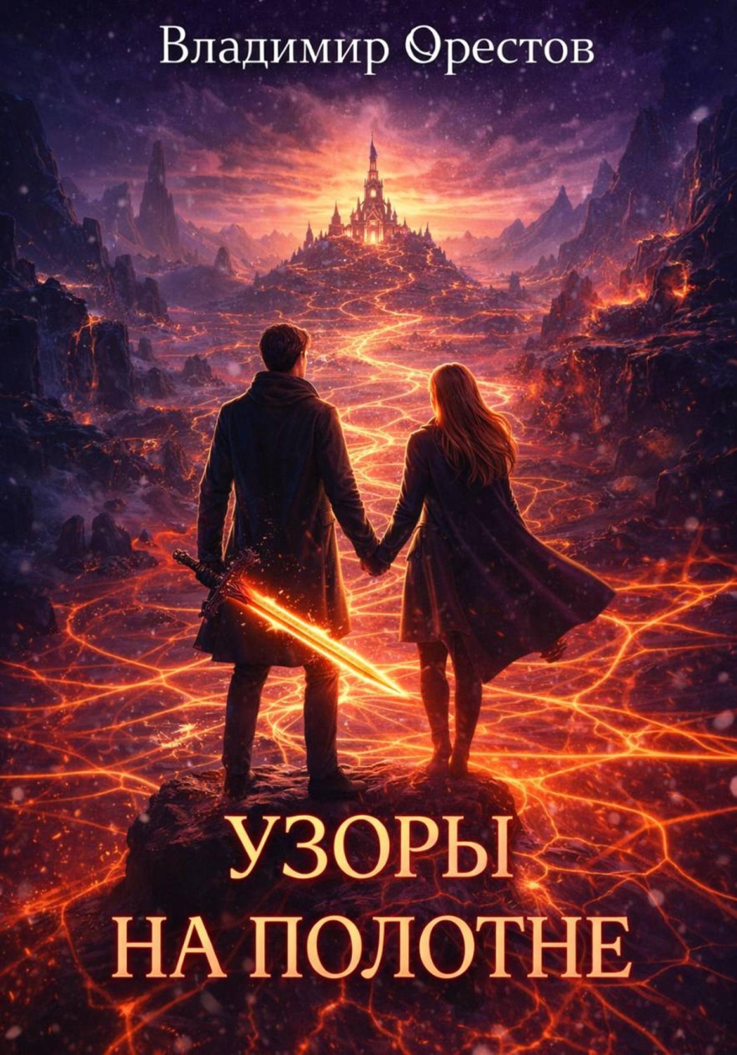 Обложка книги «Узоры на полотне»
