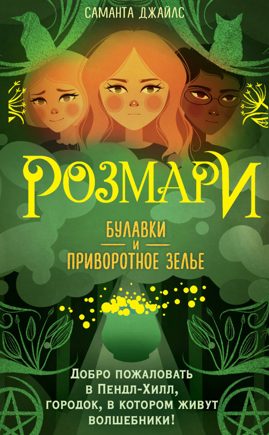 Обложка книги «Розмари. Булавки и приворотное зелье»