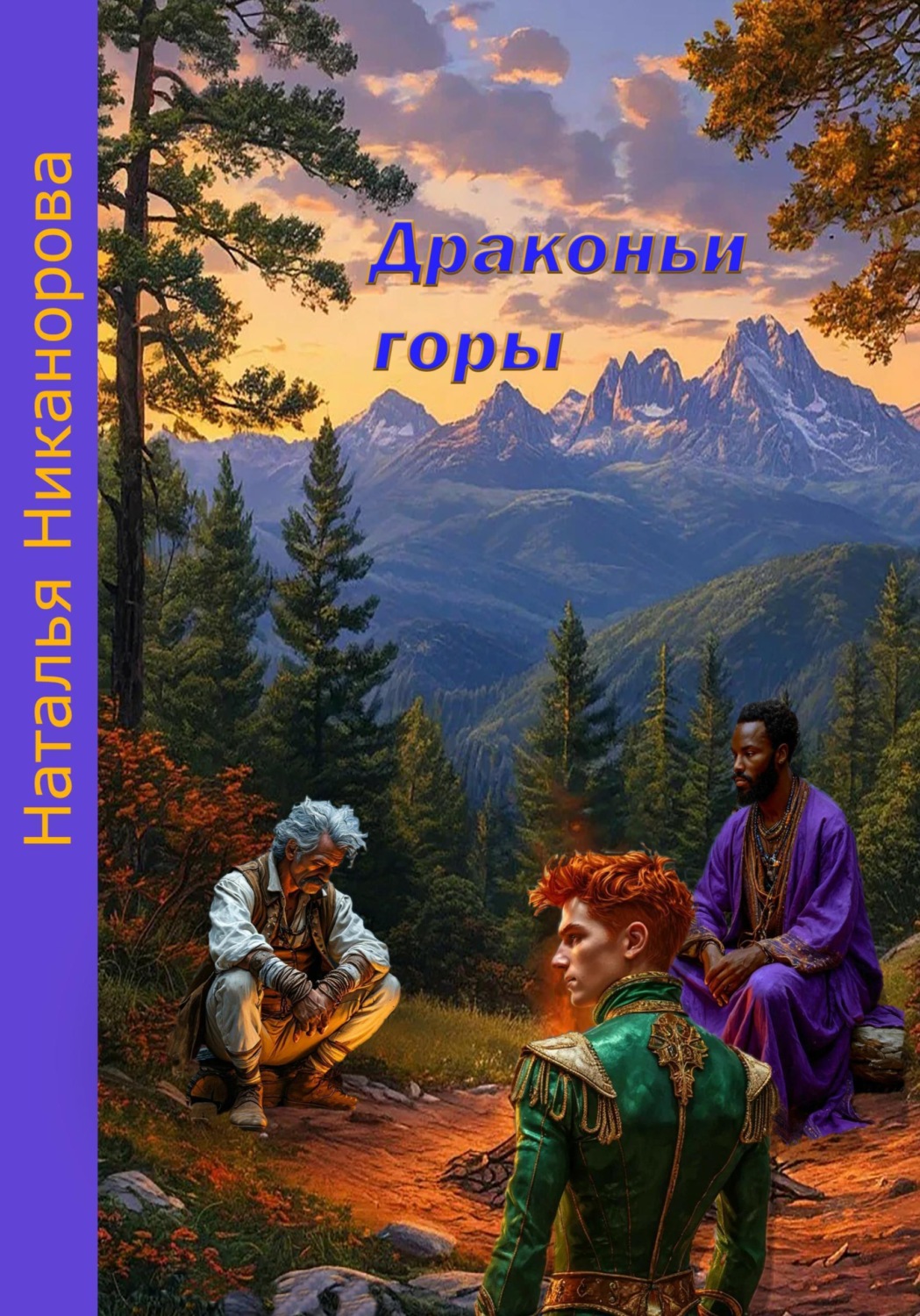 Обложка книги «Драконьи горы»