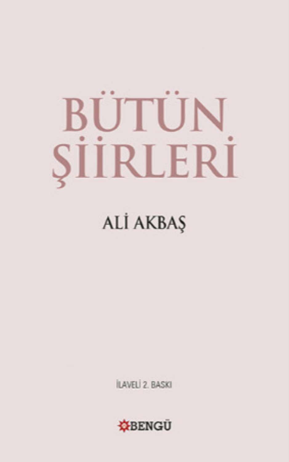 Обложка книги «Bütün Şiirleri»
