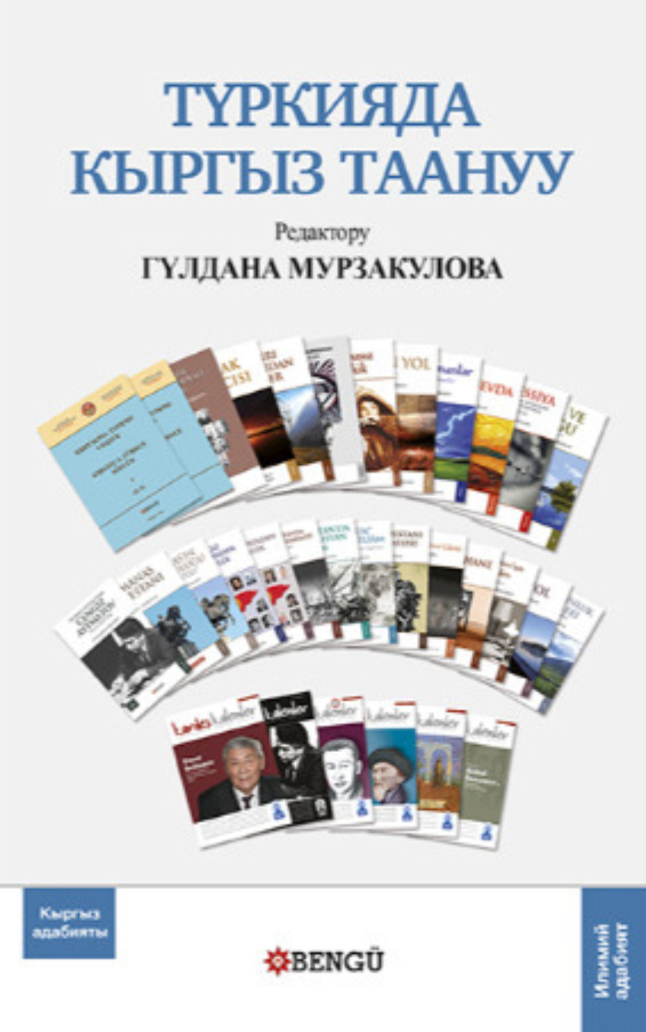 Обложка книги «Türkiye'de Kırgız Araştırmaları»