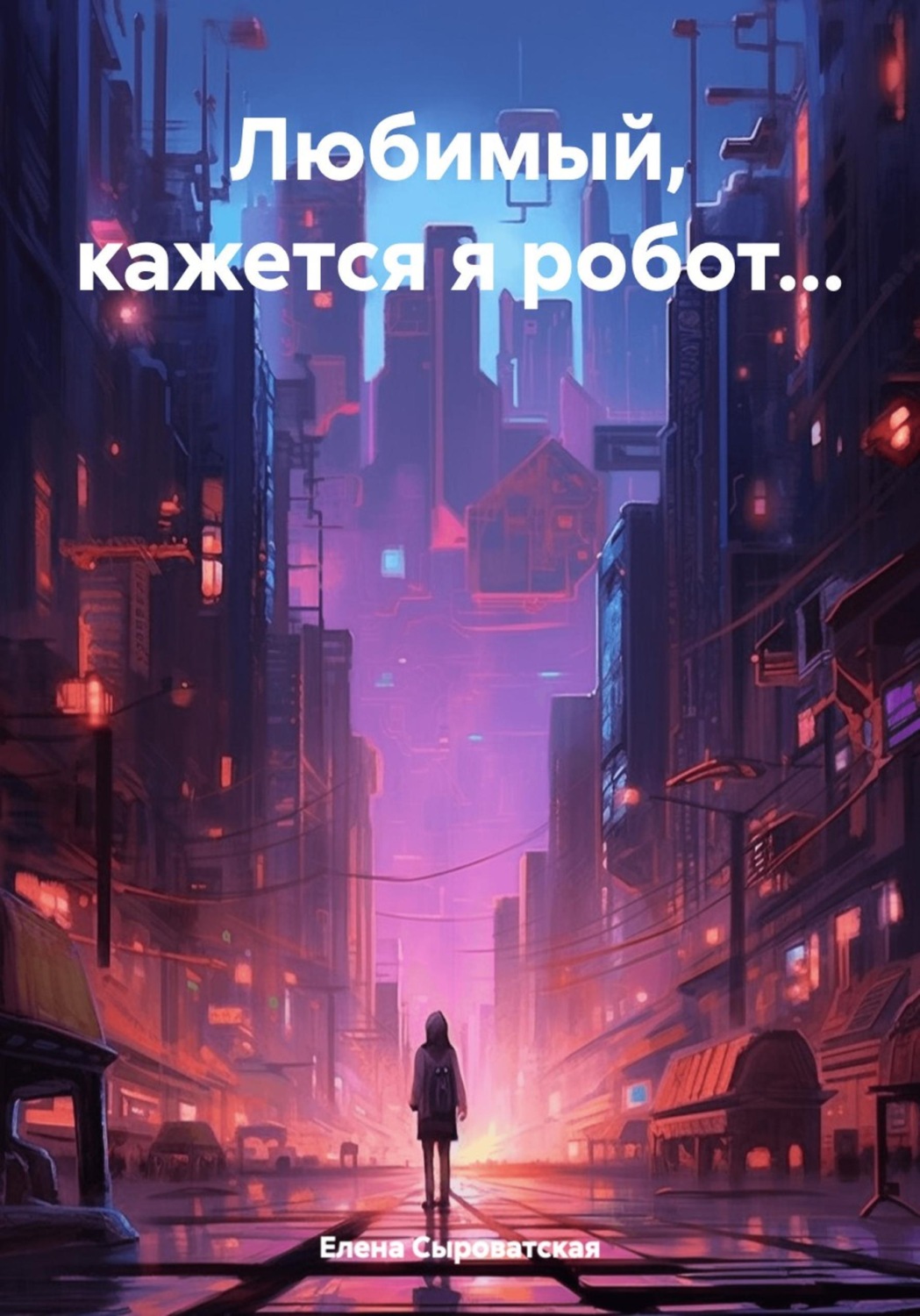 Обложка книги «Любимый, кажется я робот…»