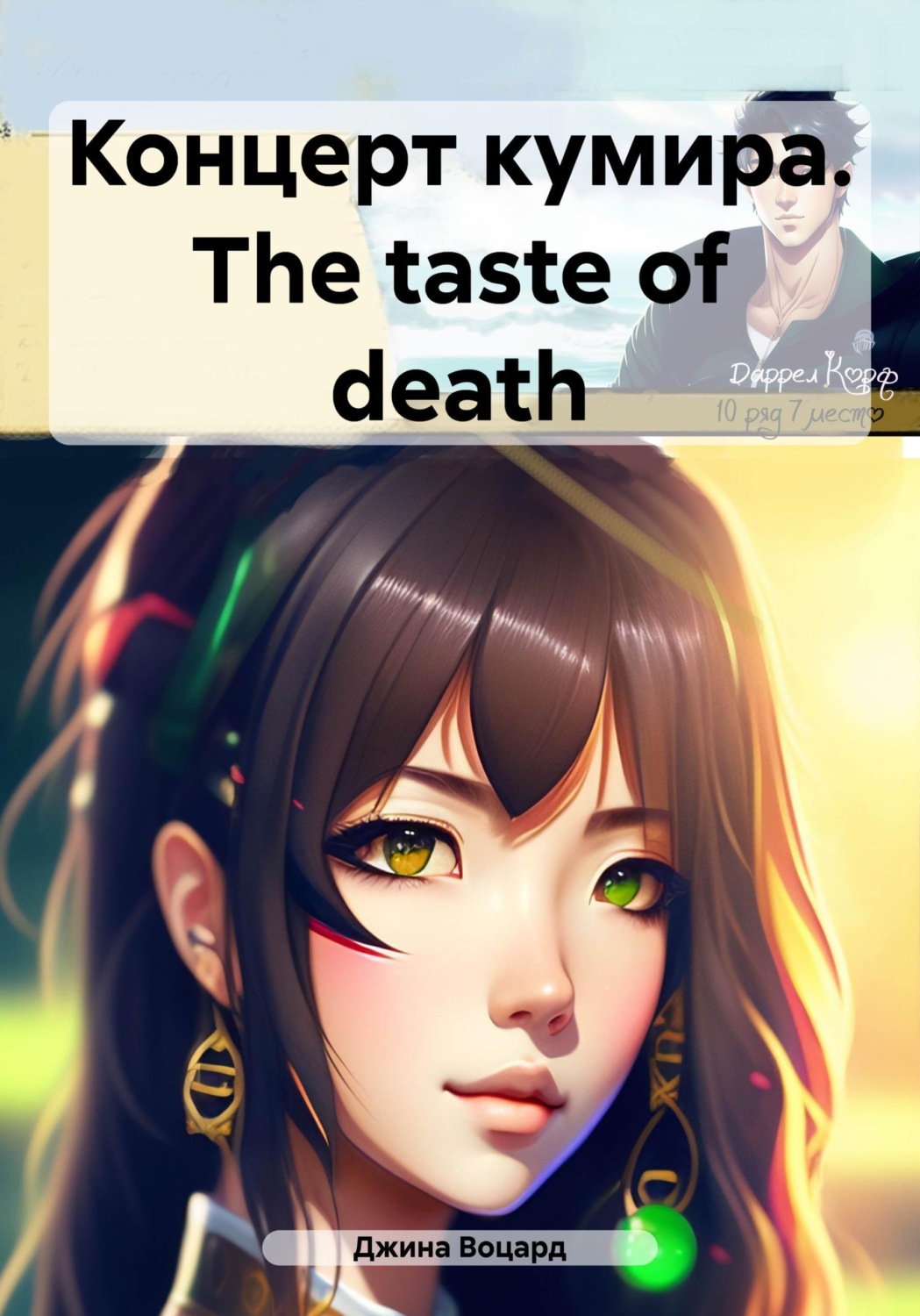 Обложка книги «Концерт кумира. The taste of death»