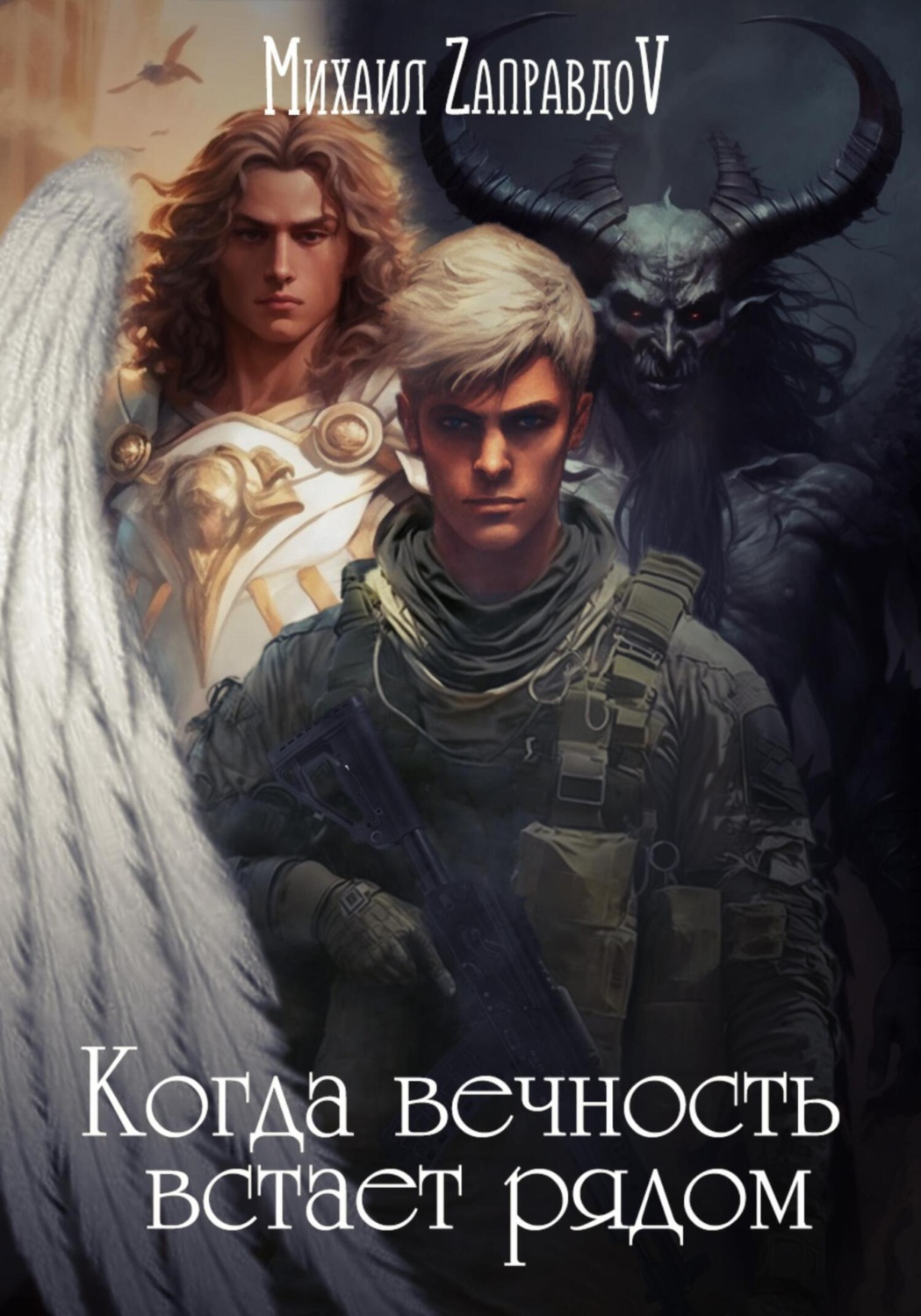 Обложка книги «Когда вечность встаёт рядом»