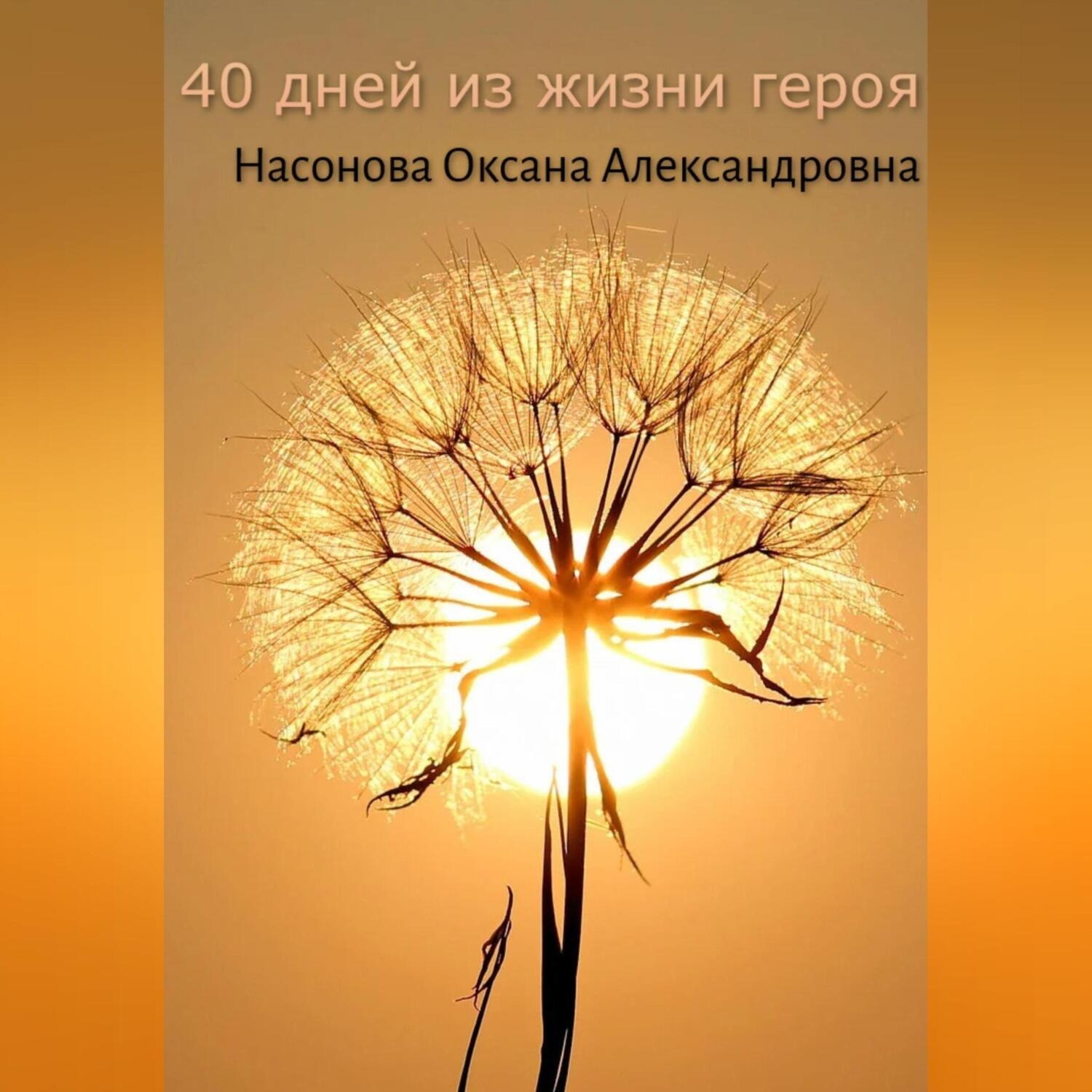 Обложка книги «40 дней из жизни героя»
