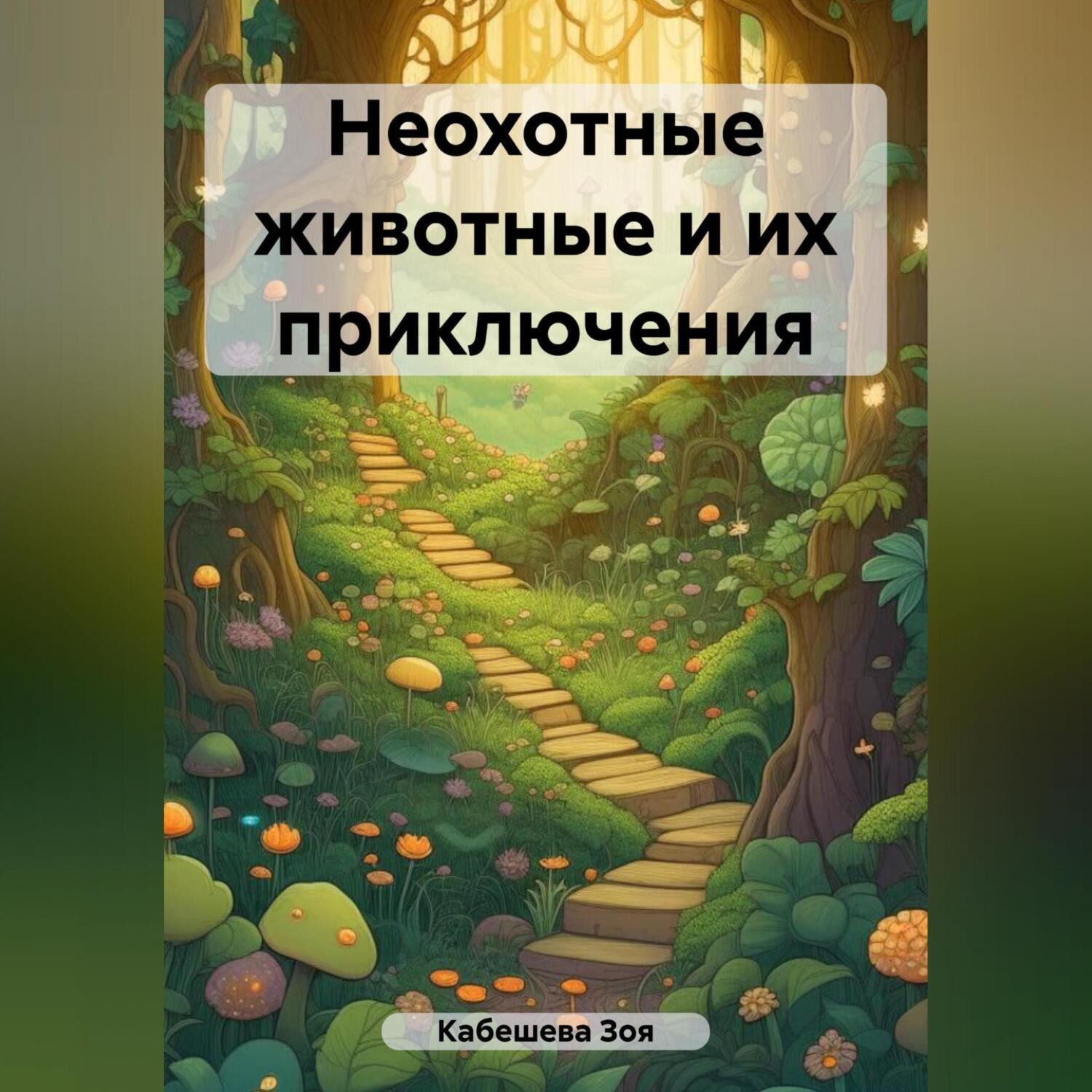 Обложка книги «Неохотные животные и их приключения»