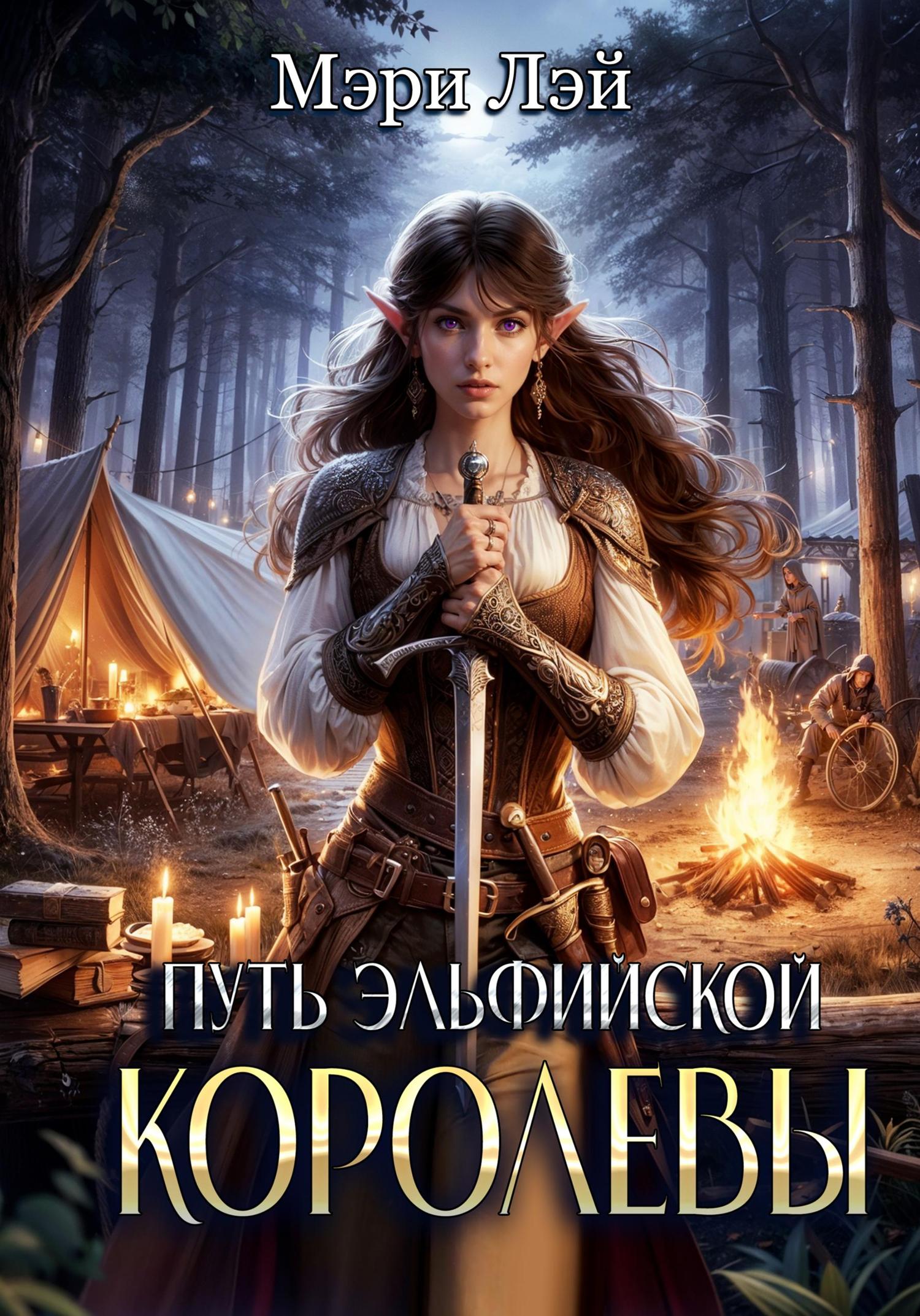 Обложка книги «Путь эльфийской королевы»