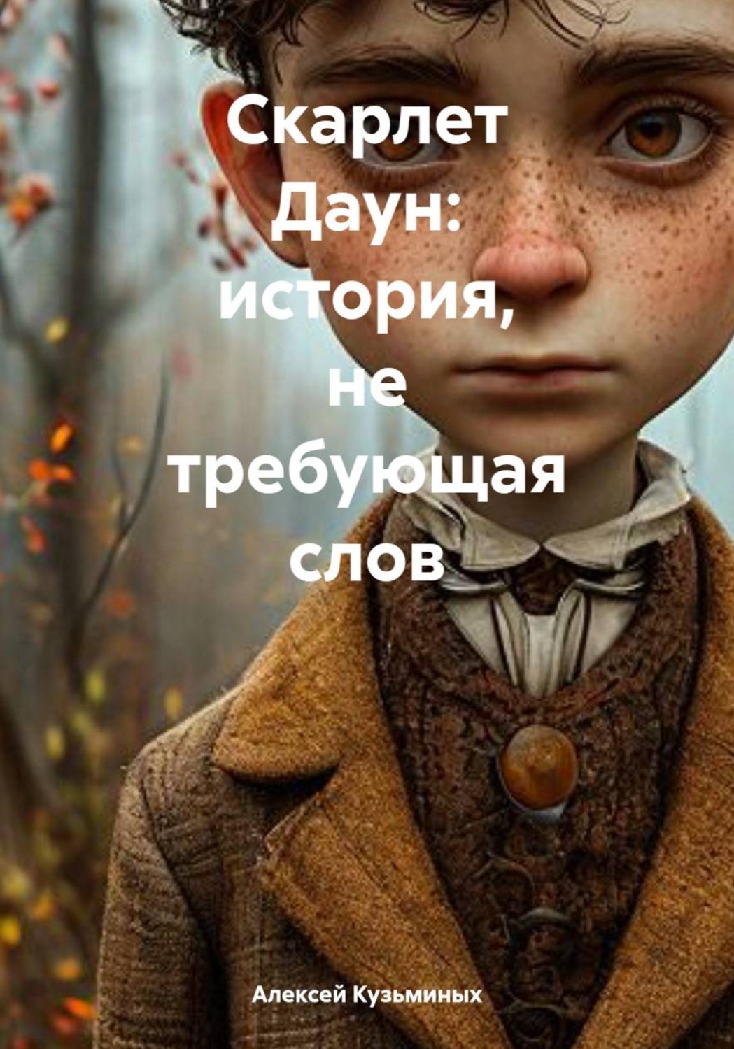Обложка книги «Скарлет Даун: история, не требующая слов»