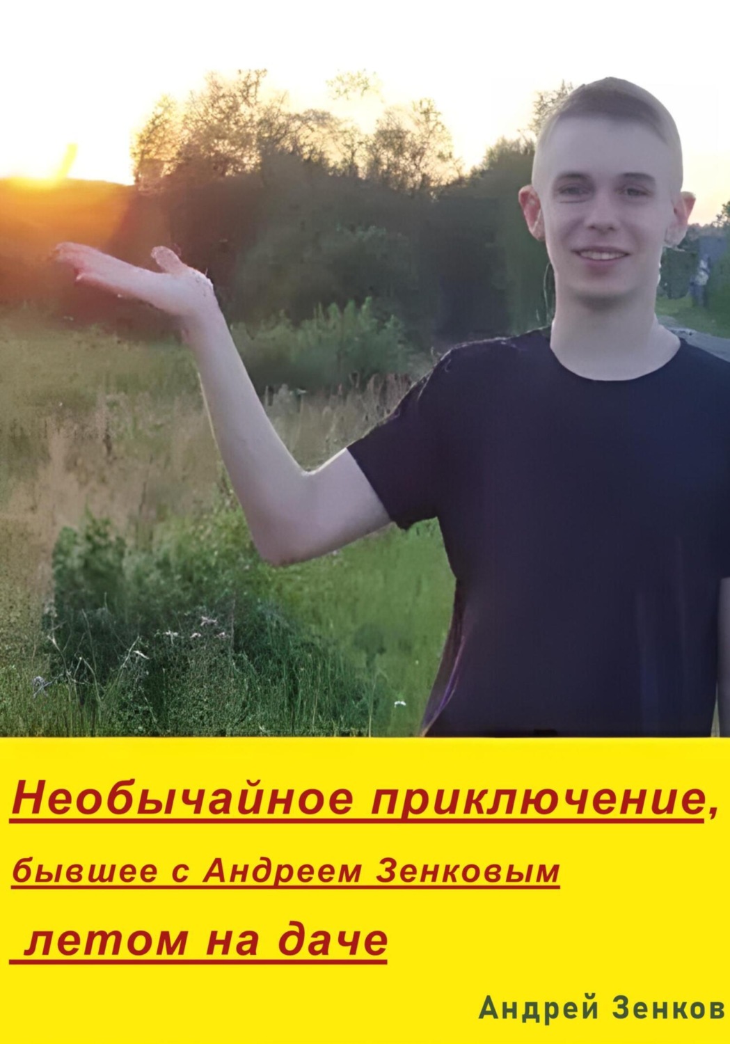 Обложка книги «Необычайное приключение, бывшее с Андреем Зенковым летом на даче»