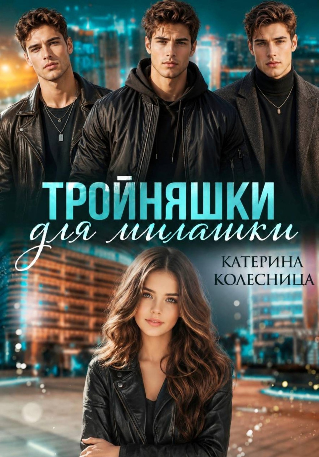 Обложка книги «Тройняшки для милашки»