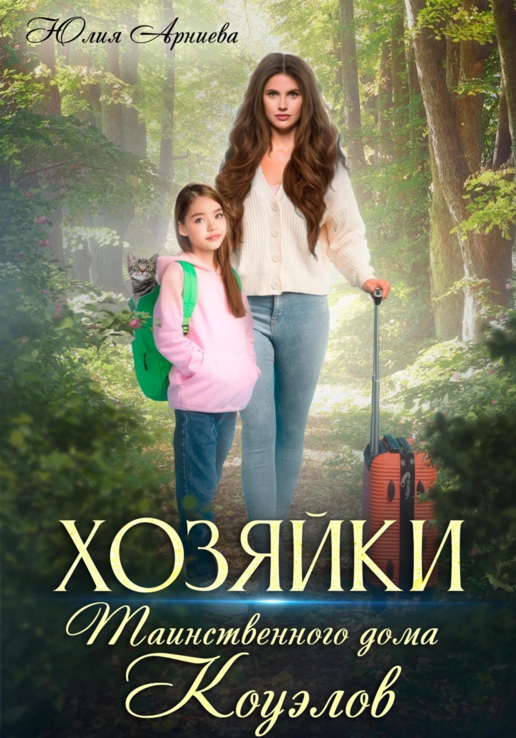 Обложка книги «Хозяйки таинственного дома Коуэлов»