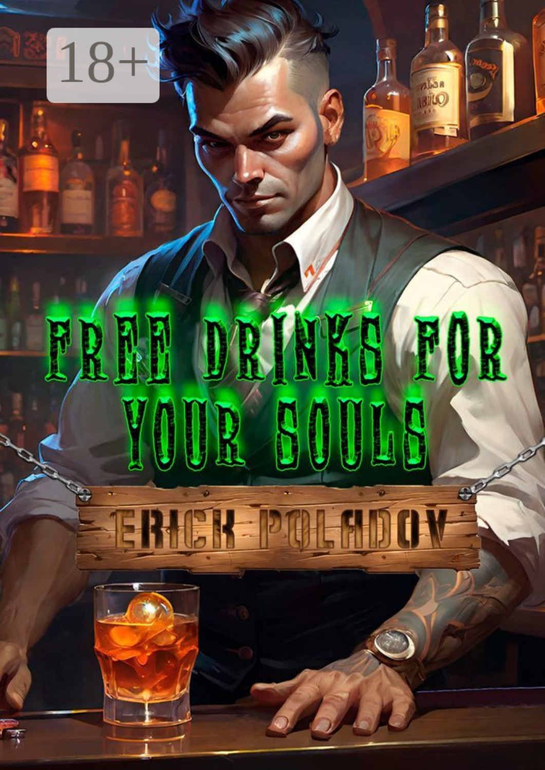 Обложка книги «Free drinks for your souls»
