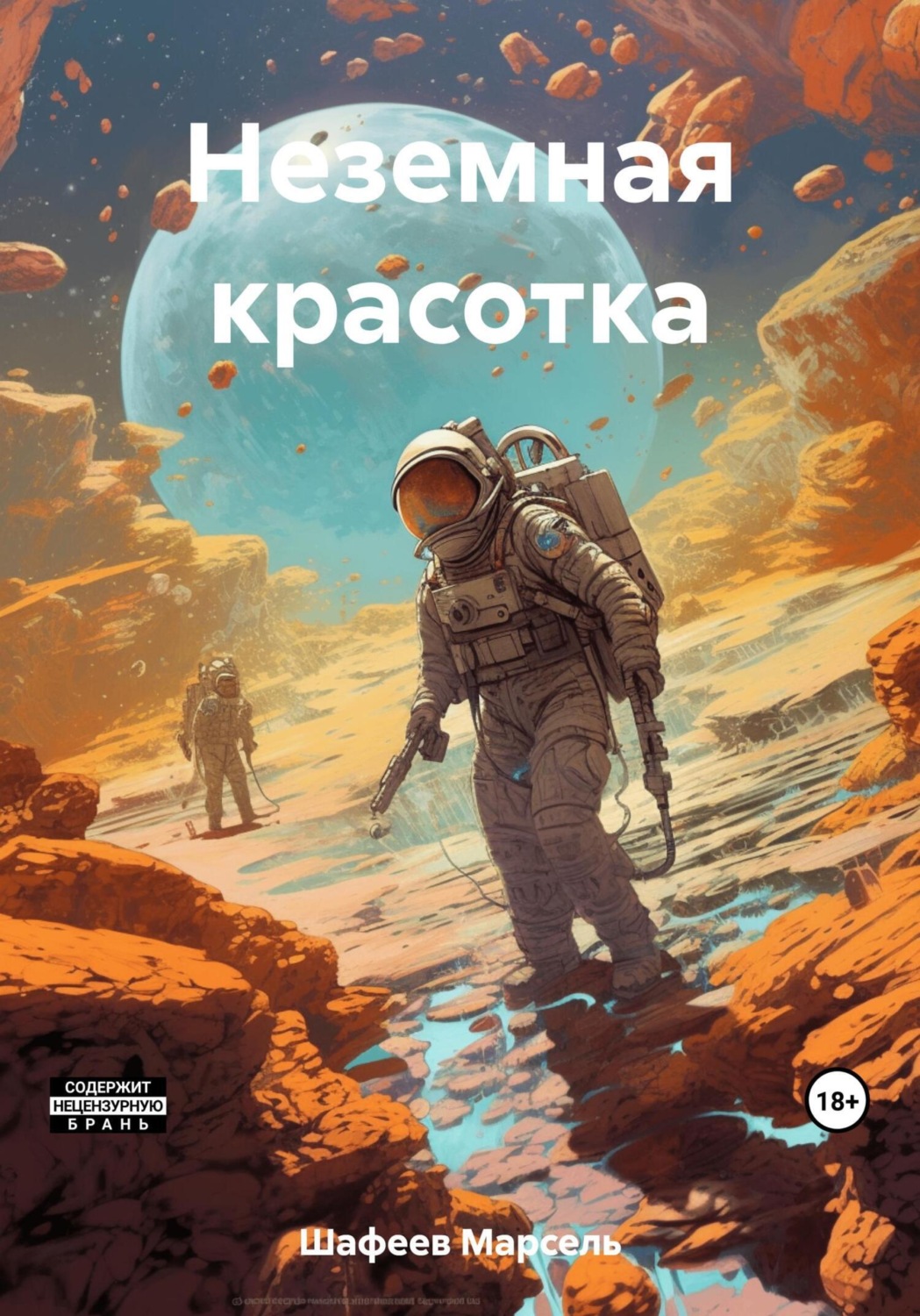 Обложка книги «Неземная красотка»