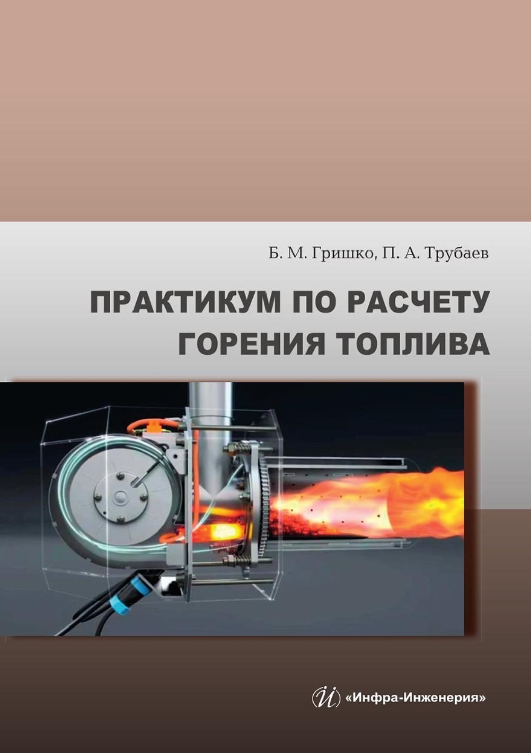 Обложка книги «Практикум по расчету горения топлива»