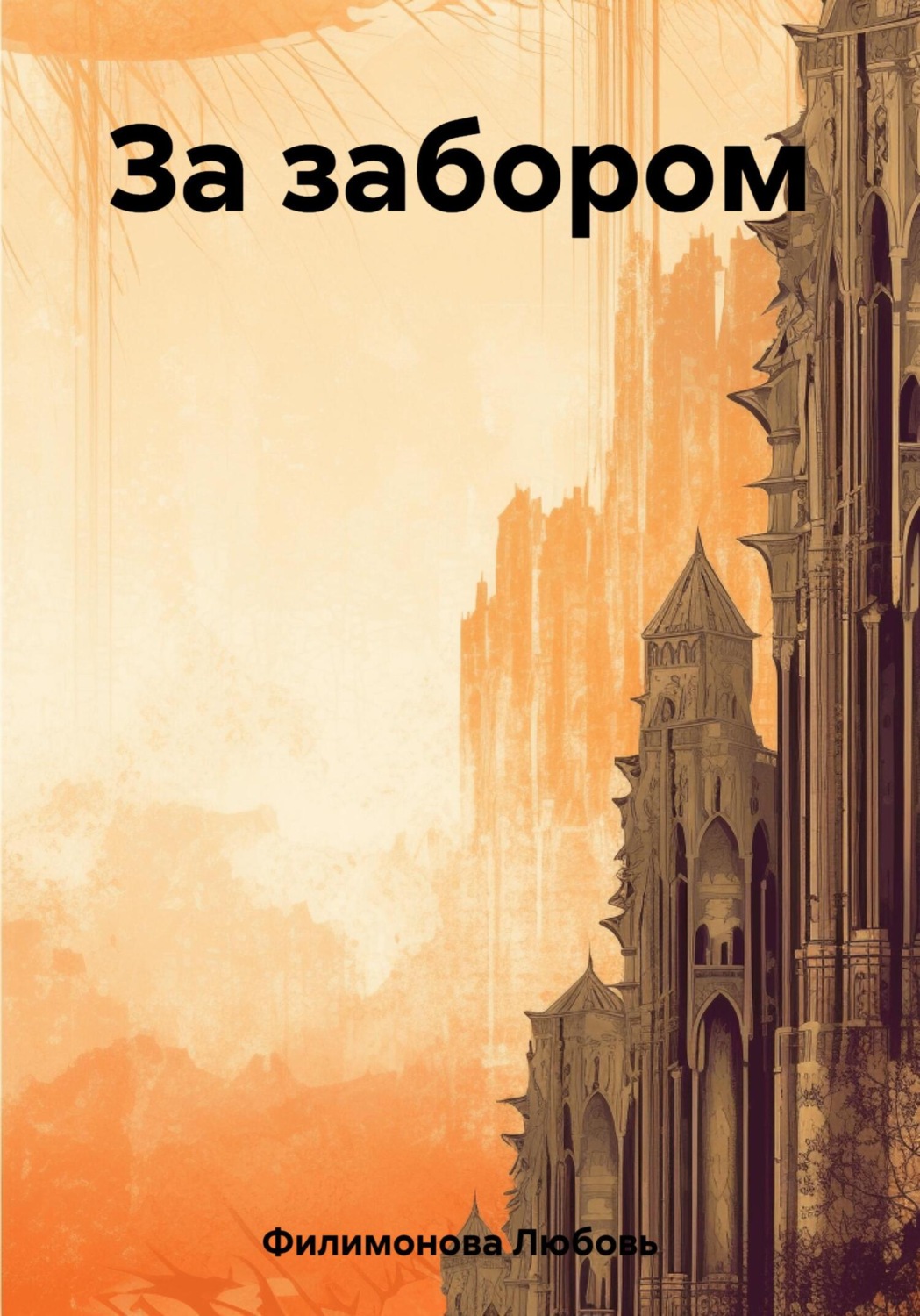 Обложка книги «За забором»