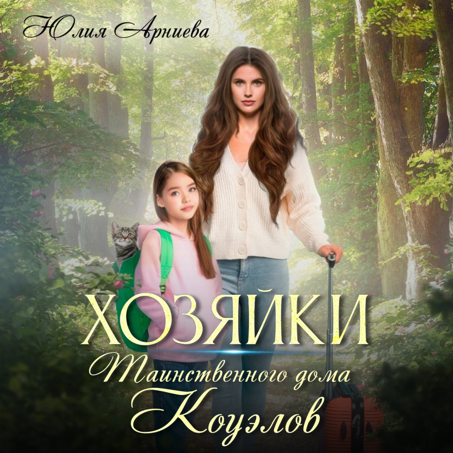 Обложка книги «Хозяйки таинственного дома Коуэлов»