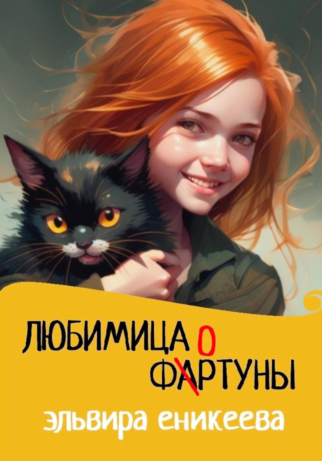 Обложка книги «Любимица фортуны»