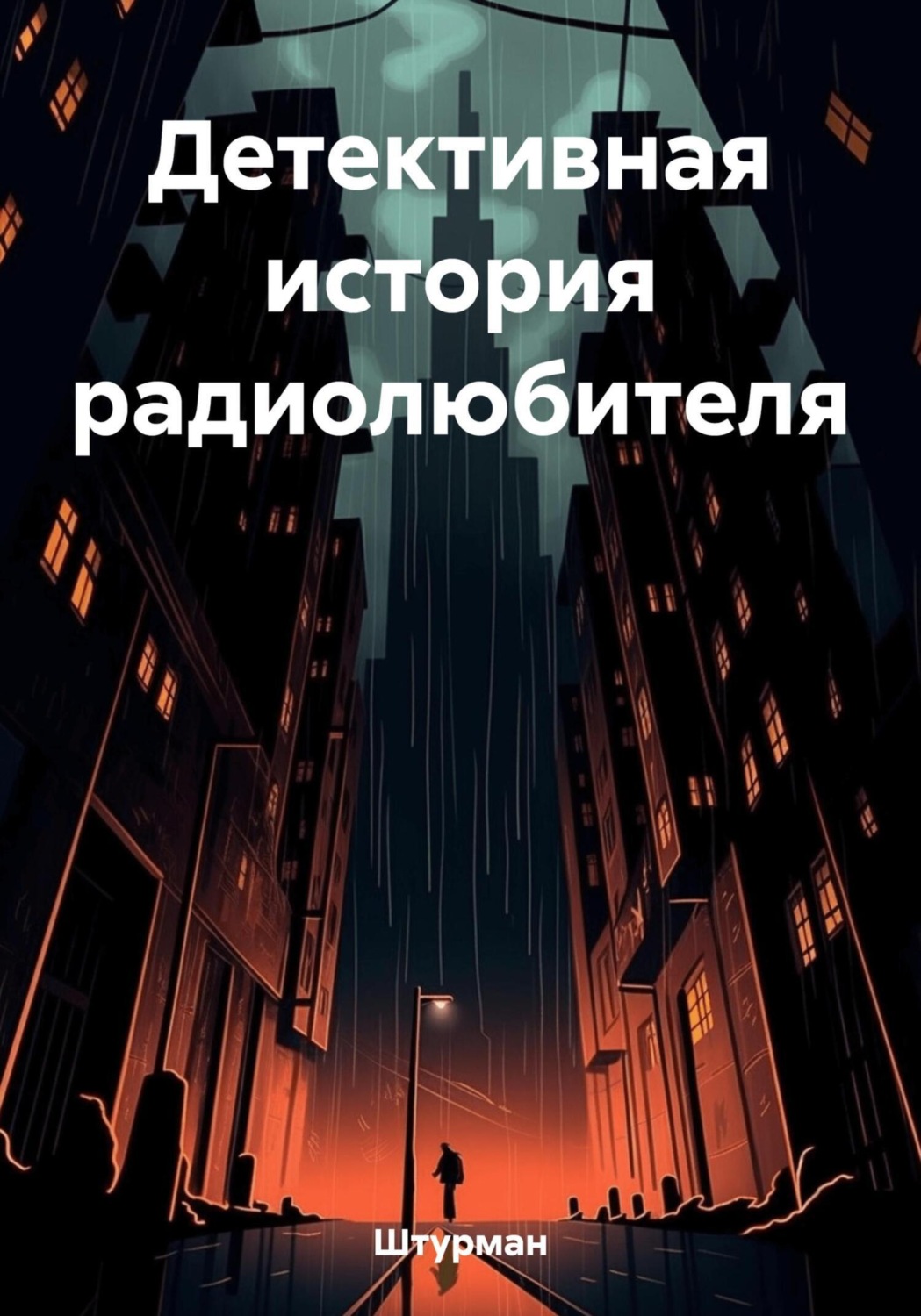 Обложка книги «Детективная история радиолюбителя»
