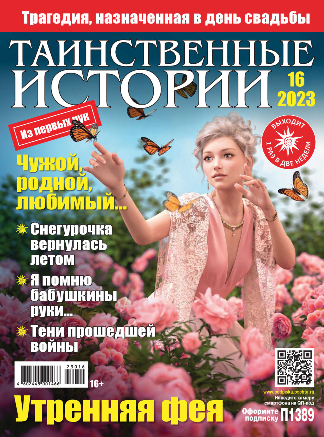 Обложка книги «Таинственные истории №16/2023»