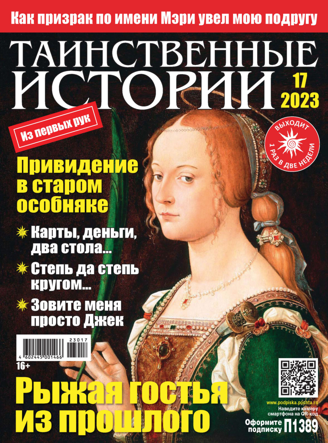 Обложка книги «Таинственные истории №17/2023»