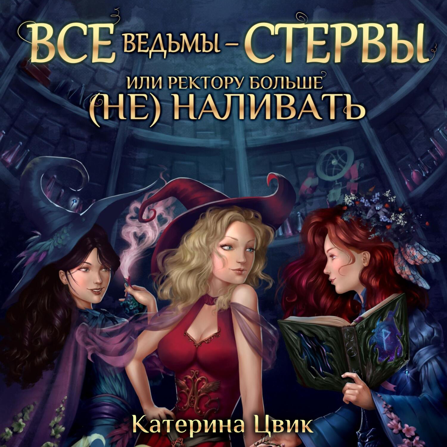 Обложка книги «Все ведьмы – стервы, или Ректору больше (не) наливать»