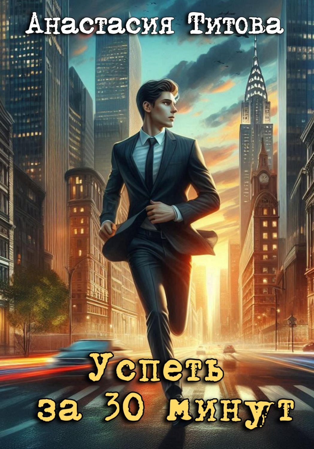 Обложка книги «Успеть за 30 минут»