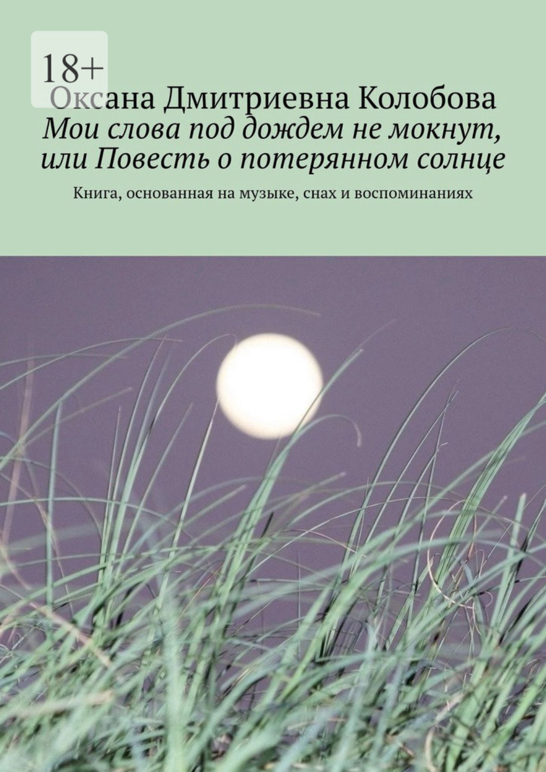 Обложка книги «Мои слова под дождем не мокнут, или Повесть о потерянном солнце. Книга, основанная на музыке, снах и воспоминаниях»