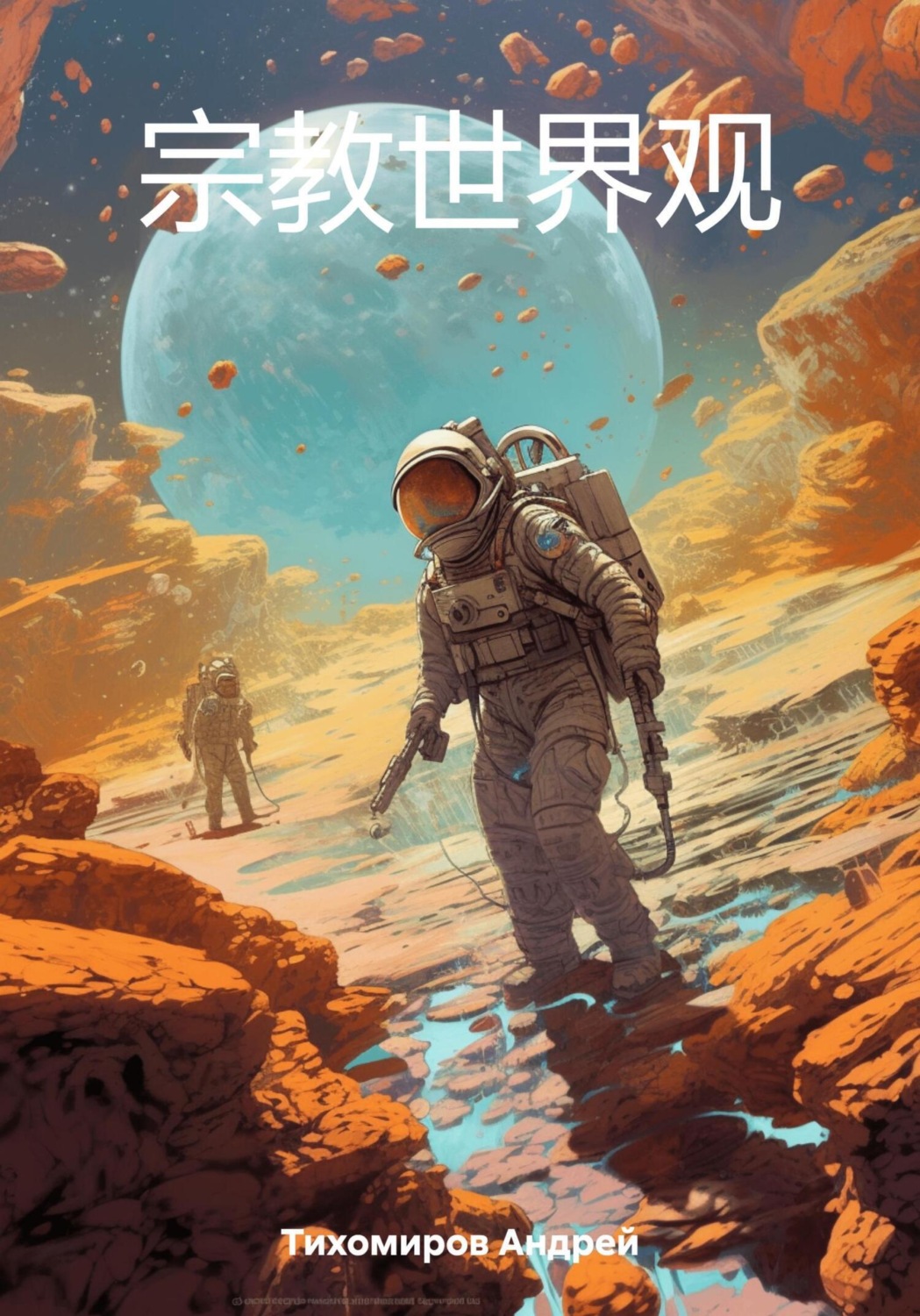 Обложка книги «宗教世界观»