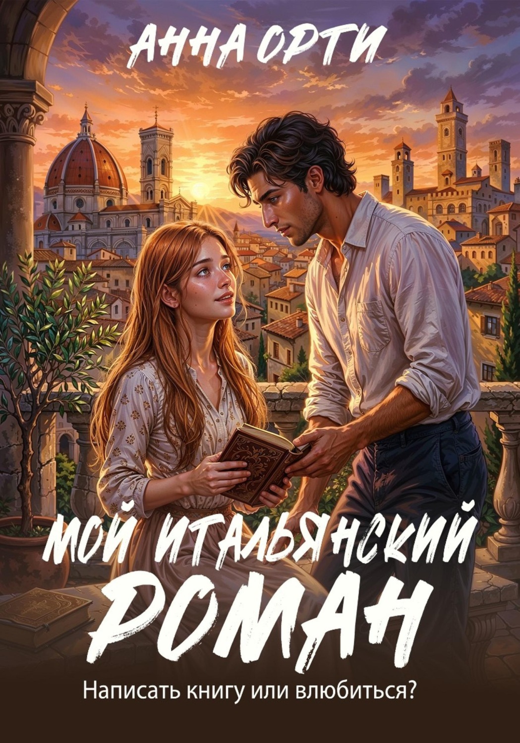 Обложка книги «Мой итальянский роман»